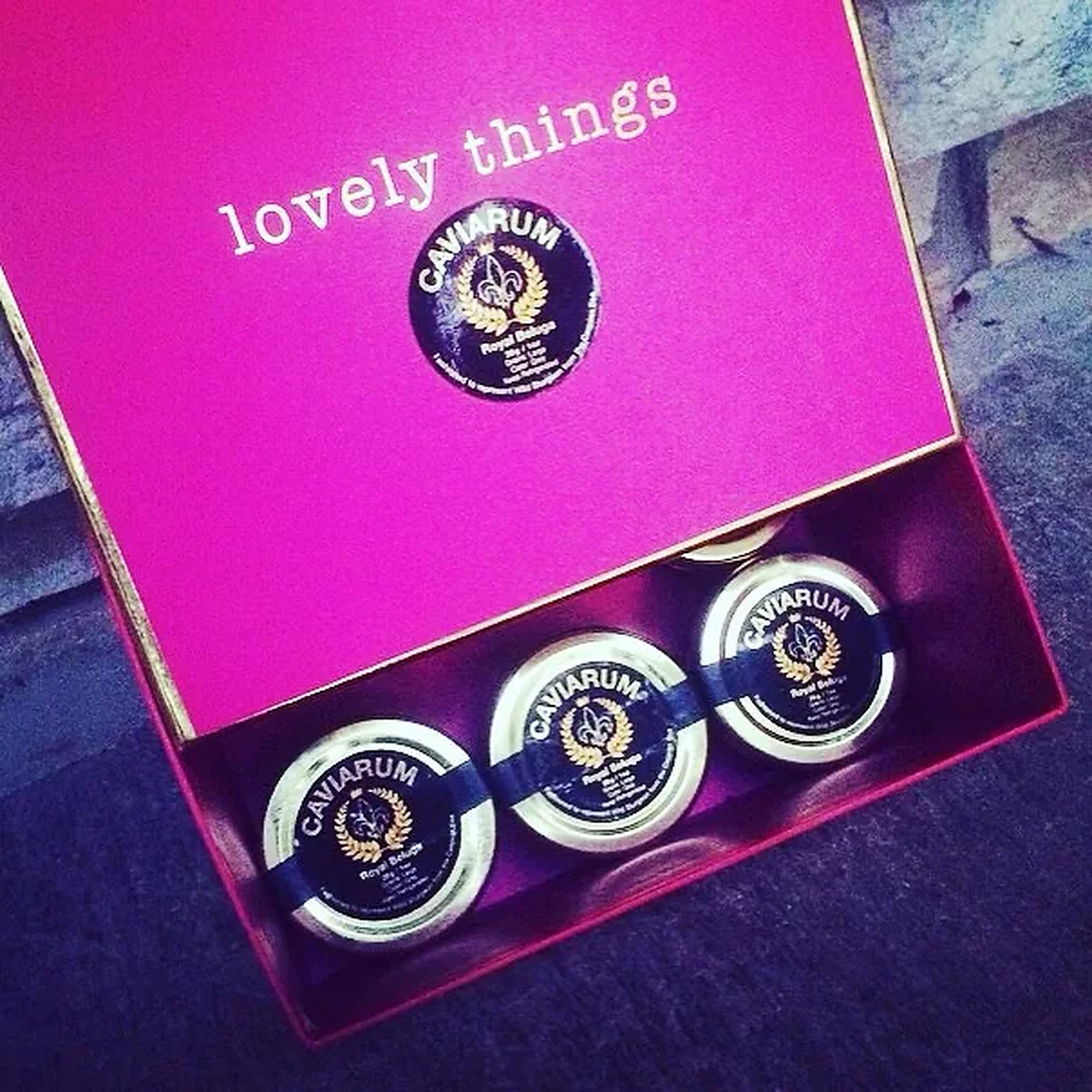Historical Caviarum premium gift packaging