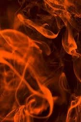 Neutral fire-and-smoke visual for regulated adult-market innovation